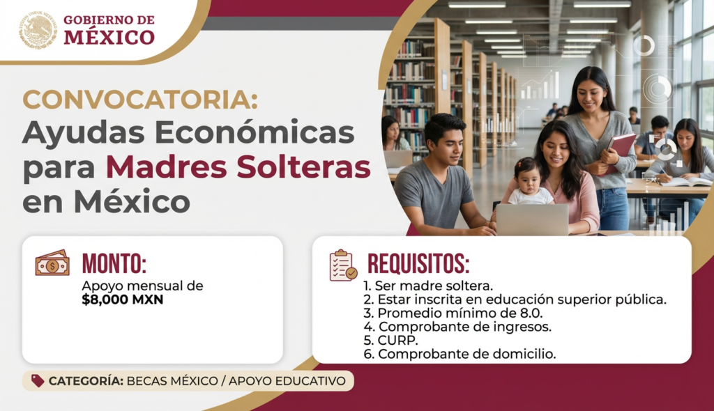 Ayudas Económicas para Madres Solteras en México